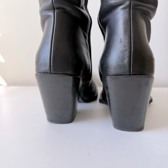 John Fluevog Swordfish HI Abstract Candy Tall Swordfish Boots - Picture 7 of 13